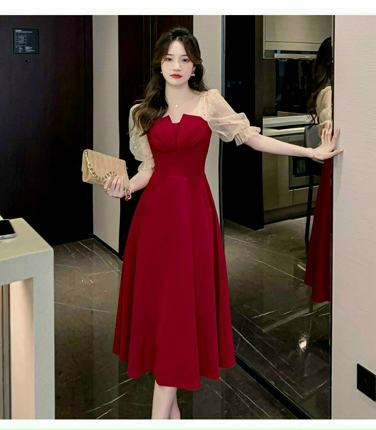 Váy Xòe Màu Đỏ Đô Đẹp giá Tốt 2023  Giảm đến 70  Zanadocom