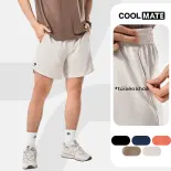 Quần short nam thể thao chạy bộ, tập Gym, Pickleball độ dài 6 inch zipped có túi kéo khoá Coolmate