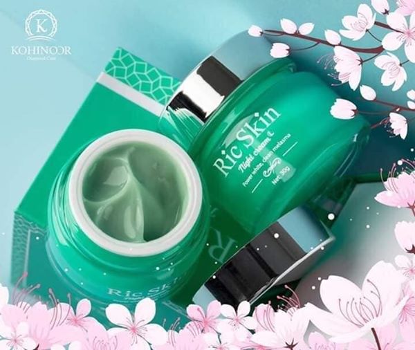 Kem nám đêm ric skin - kohinoor star giúp sạch nám và tàn nhang