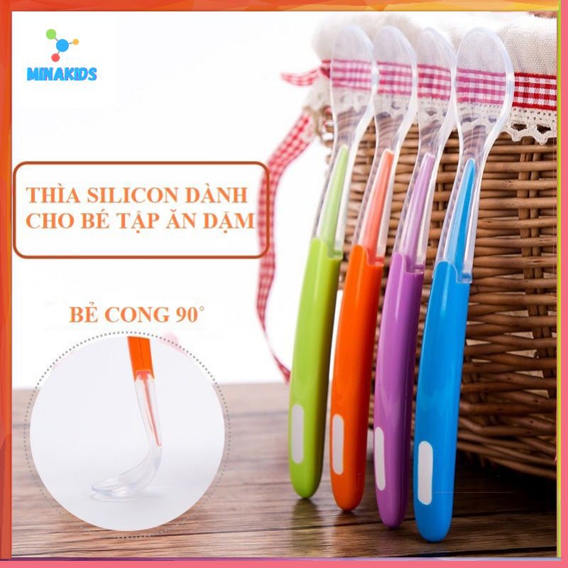 Thìa ăn dặm Silicon hàng Việt Nam