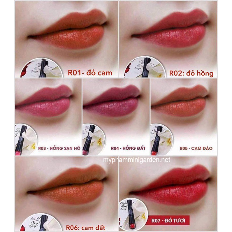 Son Kem Lì Cao Cấp Roses Matte Lipstick