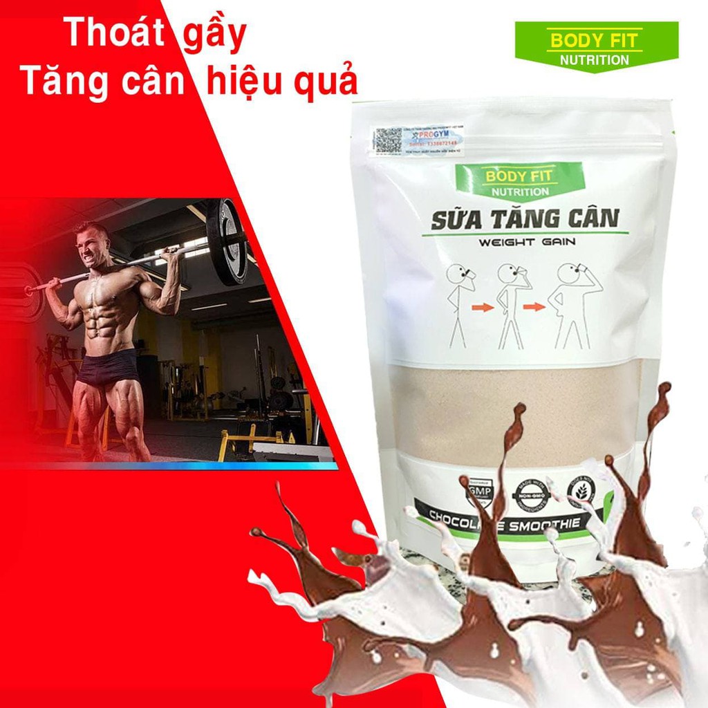 CHÍNH HÃNG Sữa Tăng Cân BodyFit - Weight Gain 500g
