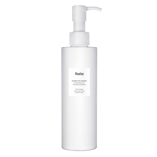 Sữa Rửa Mặt Dịu Nhẹ, Dưỡng Ẩm Da Chiết Xuất Xương Rồng Huxley Secret Of Sahara Cleansing Gel ; Be Clean, Be Moist 200ml
