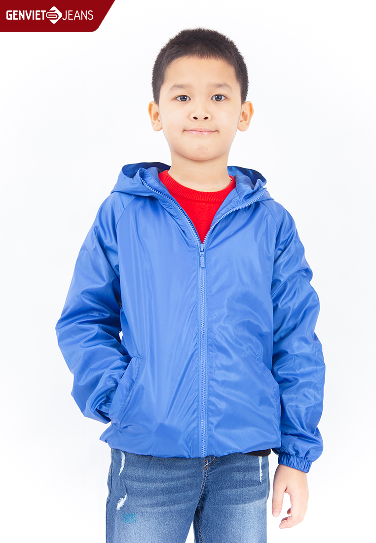 Áo Khoác Gió Trẻ Em 2 Lớp KH123G1387 GENVIETKIDS