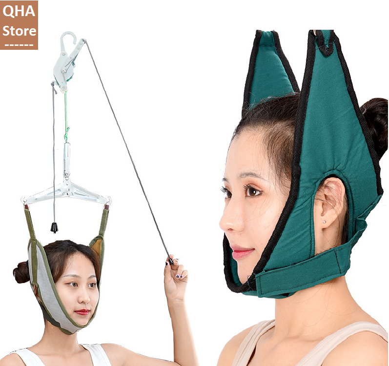 Đai Treo Kéo Giãn Đốt Sống Cổ - Dụng Cụ Kéo Giãn Cột Sống Cổ Tại Nhà