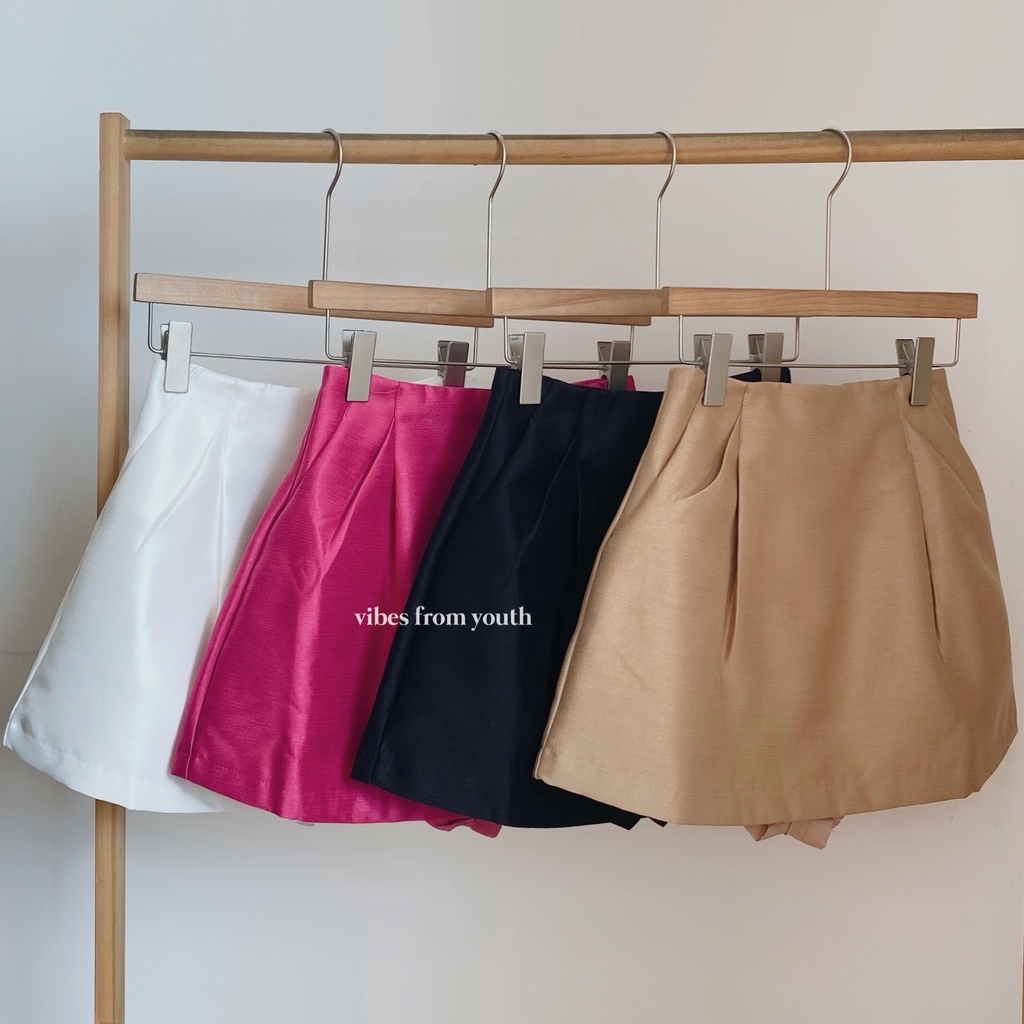 Chân Váy Mini Tafta Có Túi Thời Trang  Thiết Kế Trendy Cực Đẹp
