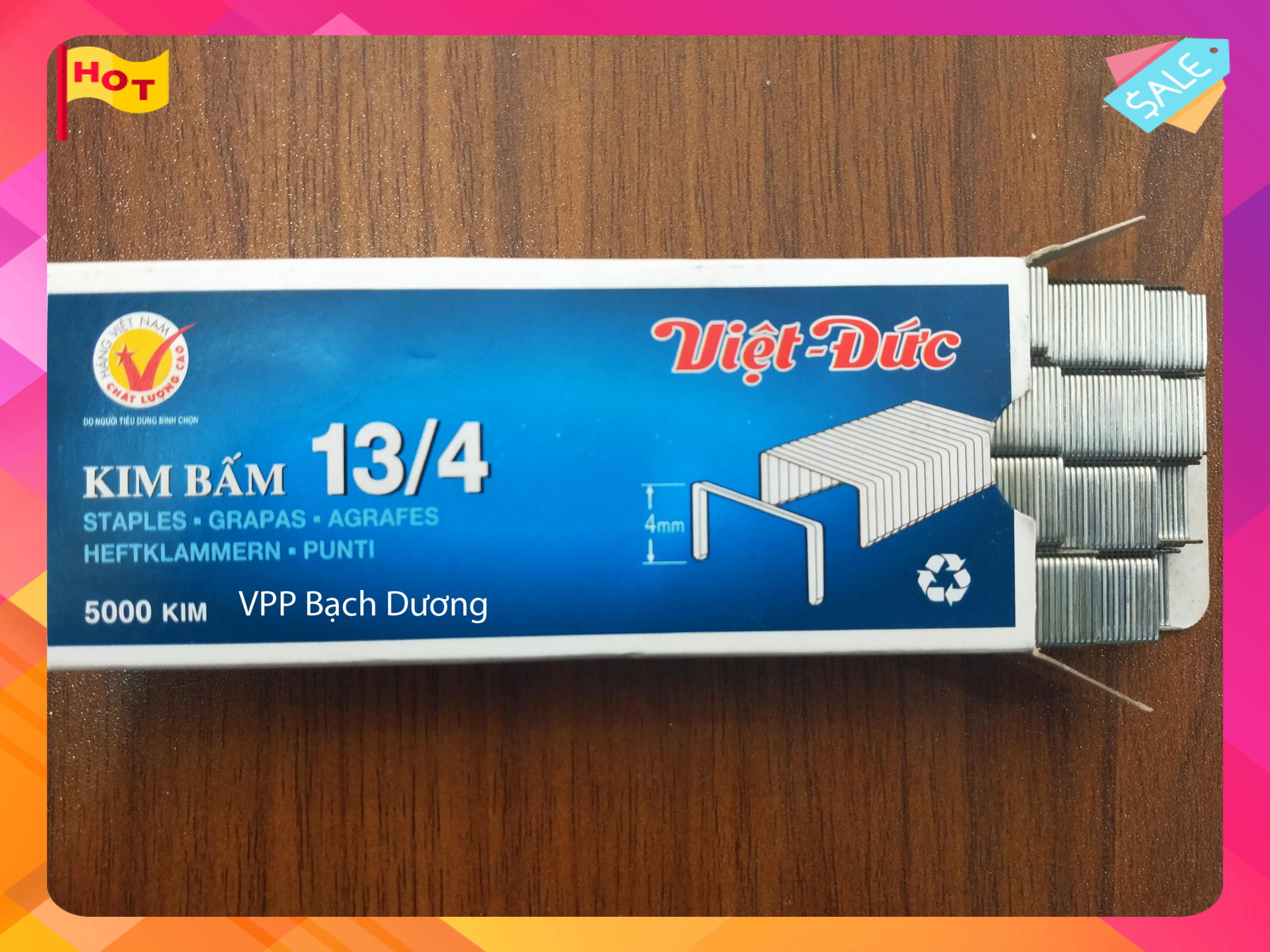 Kim bấm gỗ 13/4 việt đức - hộp/5000 kim