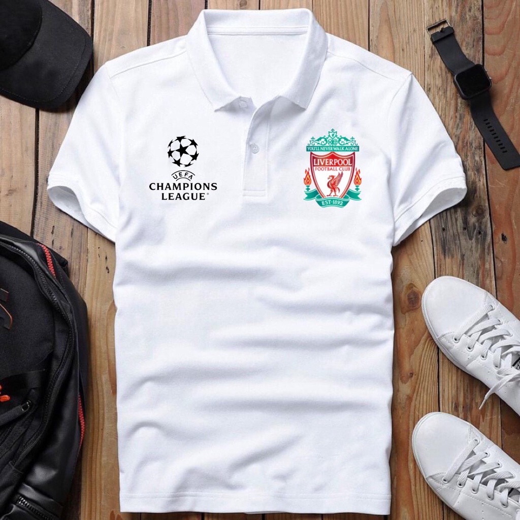Áo thun polo trơn áo liverpool áo thun có cổ đủ size áo polo nam và áo polo nữ áo thun polo