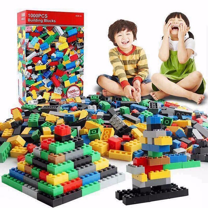Bộ đồ chơi Lego lắp ráp sáng tạo (1000 chi tiết) - Giúp khả năng sáng tạo và trí tưởng tượng của bé sẽ trở nên nhạy bén hơn - Rèn luyện tính tỉ mỉ cũng như khơi gợi khả năng tư duy và sáng tạo ở từng trẻ.