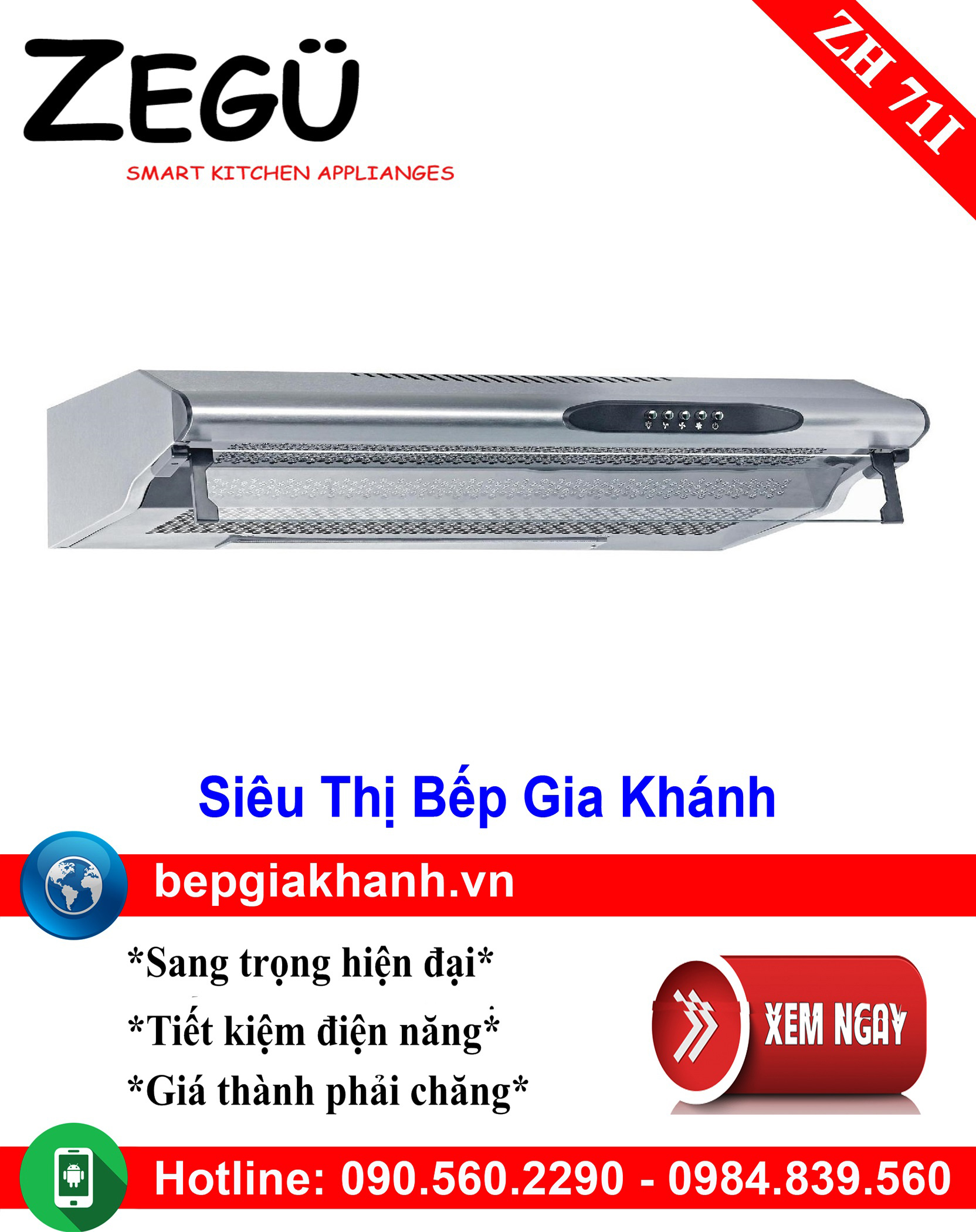 [HCM]Máy hút mùi cổ điển 70cm Zegu ZH 71I, máy hút mùi nhà bếp, máy hút mùi bếp, máy hút mùi kính cong, máy hút mùi canzy, máy hút mùi mini, máy hút mùi âm trần, máy hút mùi electrolux, may hut mui