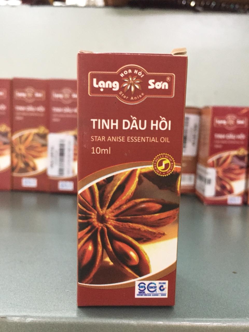 Combo 05 lọ tinh dầu hồi Lạng Sơn lọ 10ml