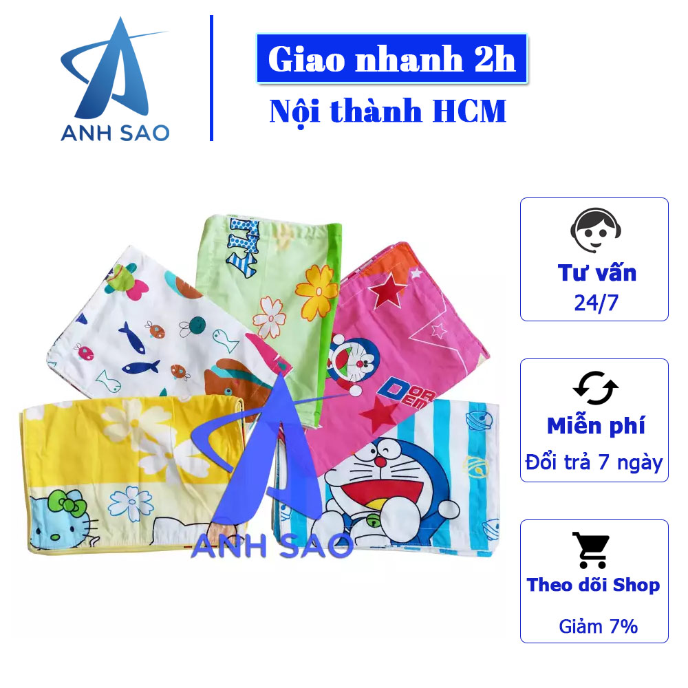 [HCM]Vỏ gối nằm em bé cao cấp Thắng Lợi (giao ngẫu nhiên màu sắc) (Kích thước: 30 x 40 cm) - Chất liệu vải dày cùng đường may chắc chắn giúp bảo vệ lõi gối một cách an toàn[chăn ga gối đệm]