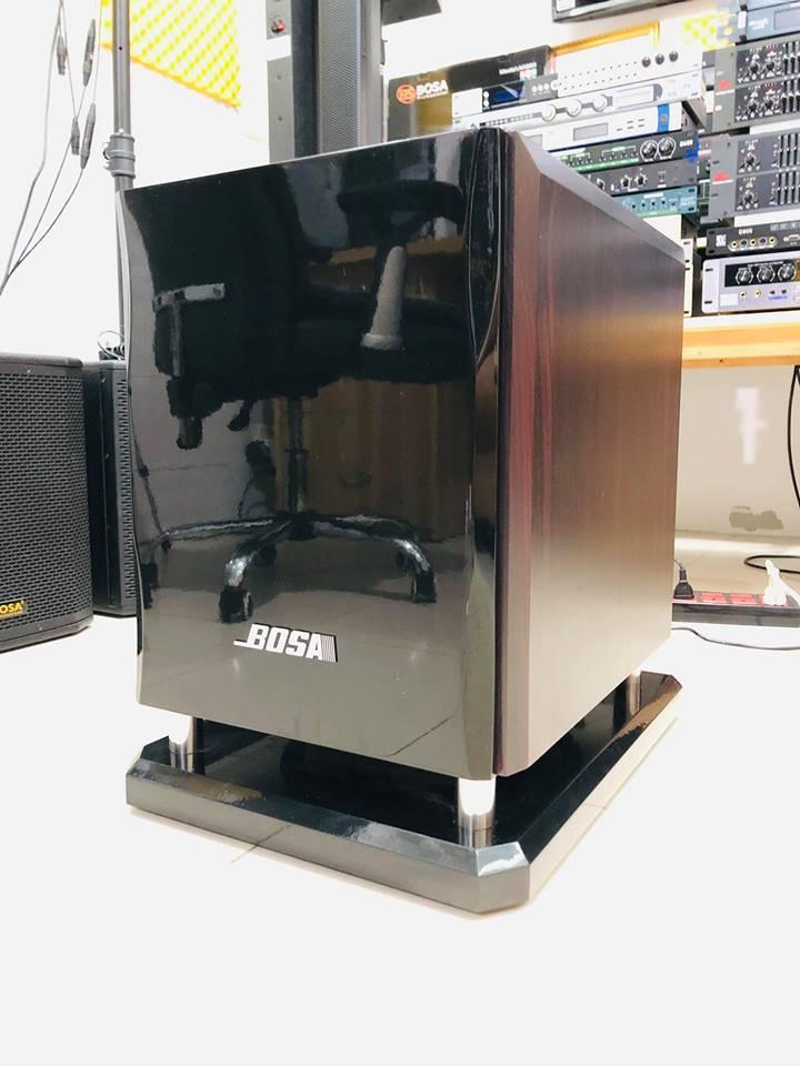 Loa sub điện 3 tấc bosa 122-dùng cho hệ thống karaoke gia đình-không gian 25-30m2