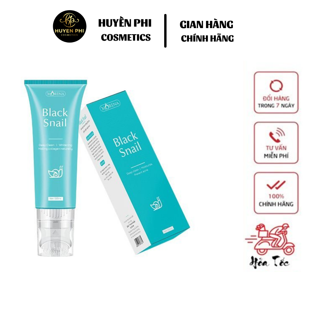 Sữa rửa mặt Black Snail, tinh chất ốc sên đen Hàn Quốc