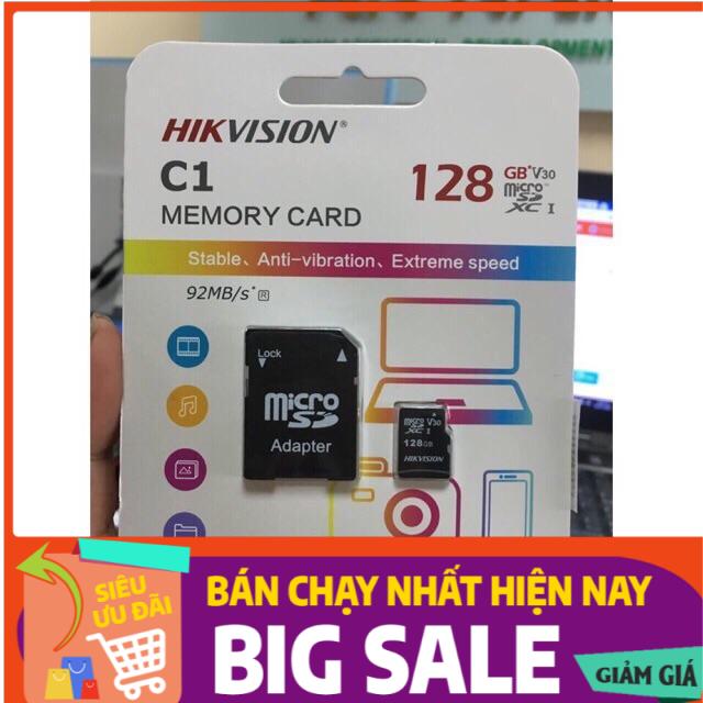 Thẻ nhớ Hikvision 128GB C1 92Mb s