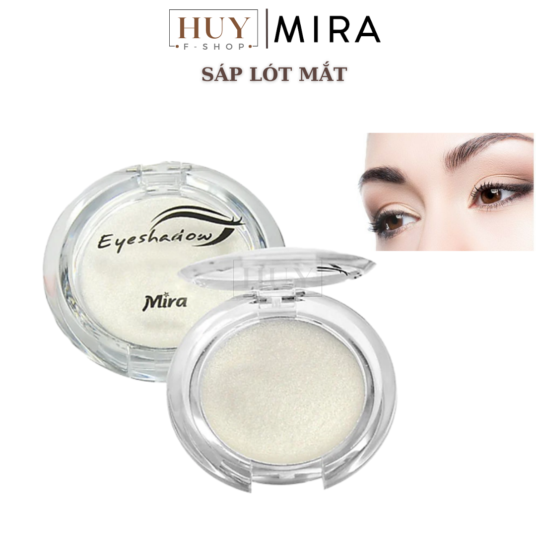 Sáp lót mắt mira eyeshadow base #17 white 4g màu mắt sáp