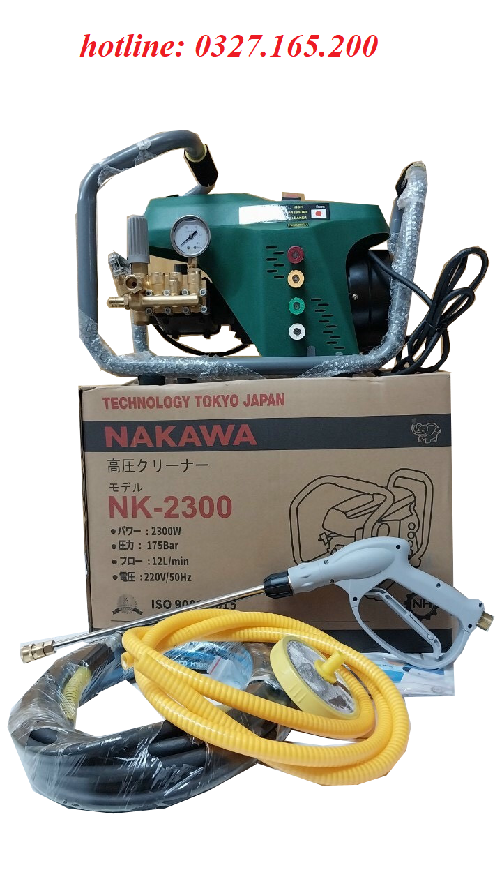 Máy Rửa Xe 2300W Nakawa NK-2300