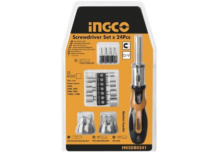 Bộ 24 tua vít ingco hksdb0248