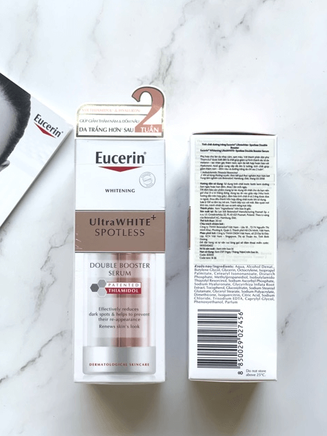 Serum Eucerin Trị Nám Ultra White Spotless Double Booster