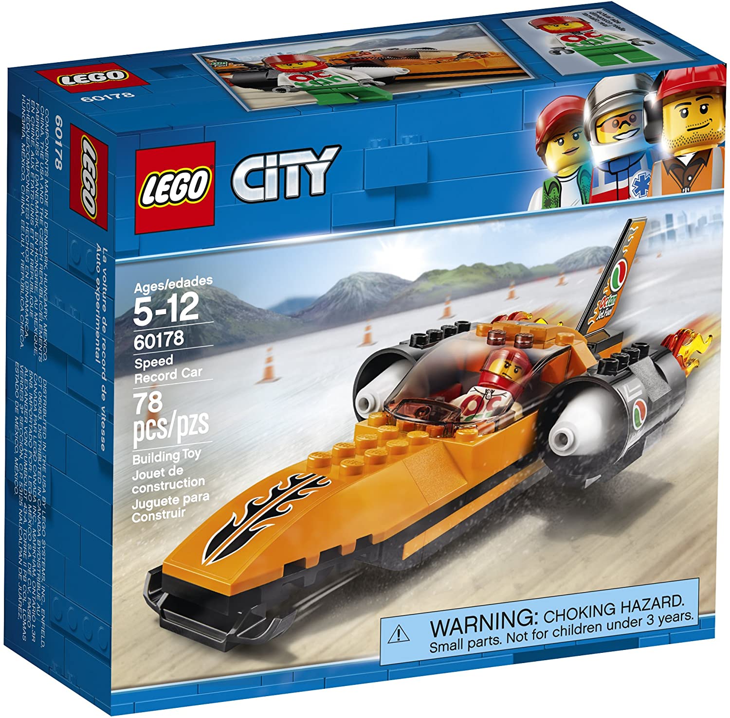 Đồ chơi lego city - xe siêu tốc độ - 60178
