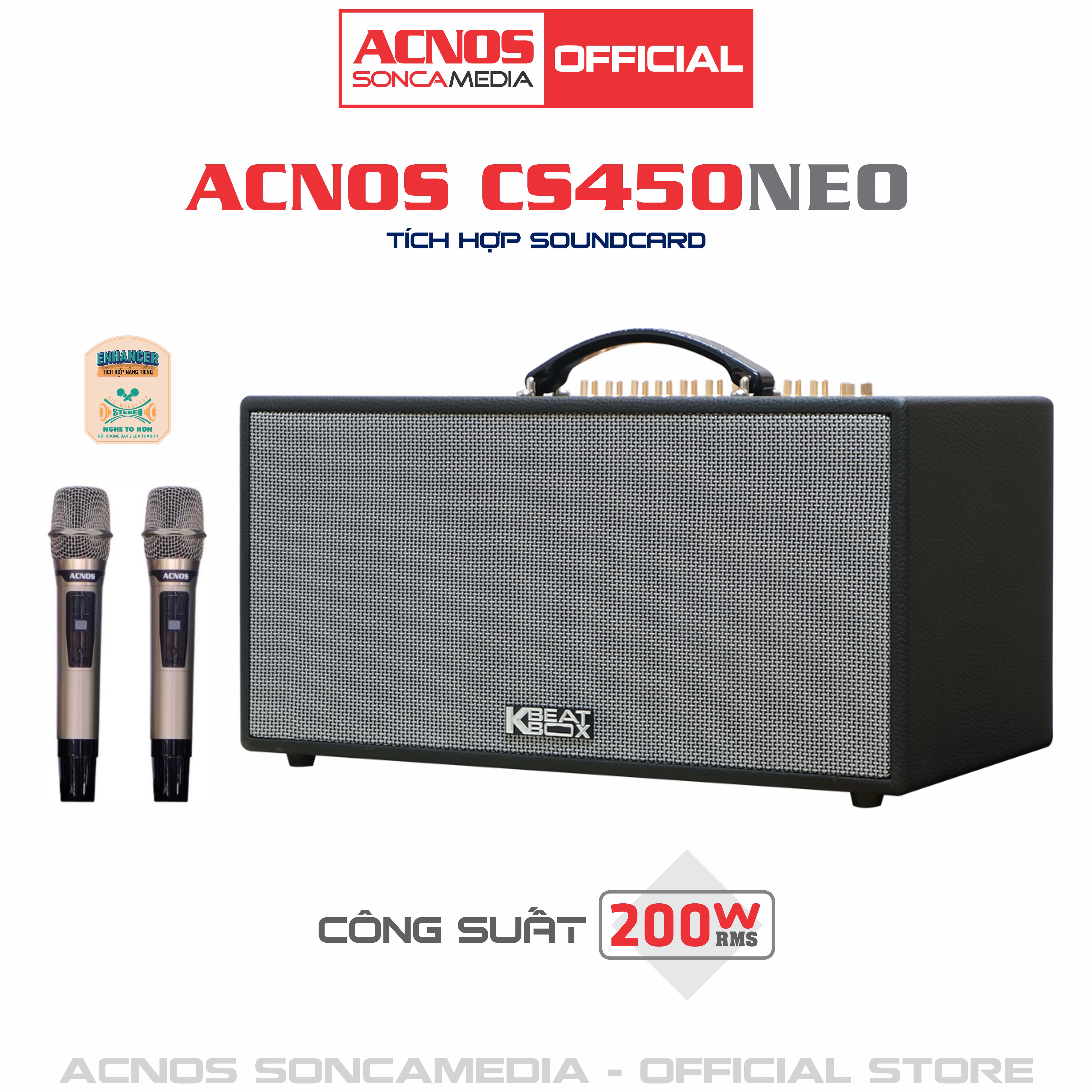 Dàn âm thanh di động xách tay acnos cs450neo