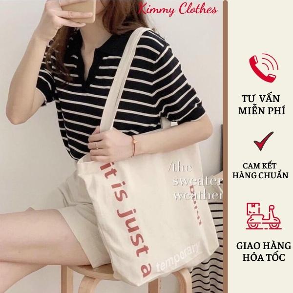 Áo len kẻ cổ đức bo gấu, áo len mongtoghi
