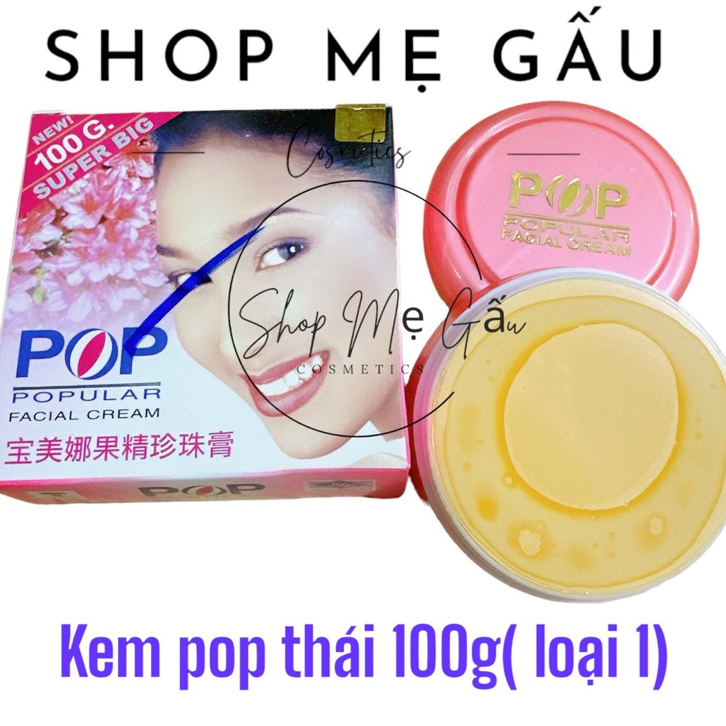Kem pop thái lan hủ 100g chuẩn xịn có dầu vàng