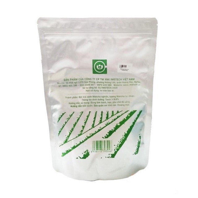 Bột trà xanh đài loan imotech - 100gr