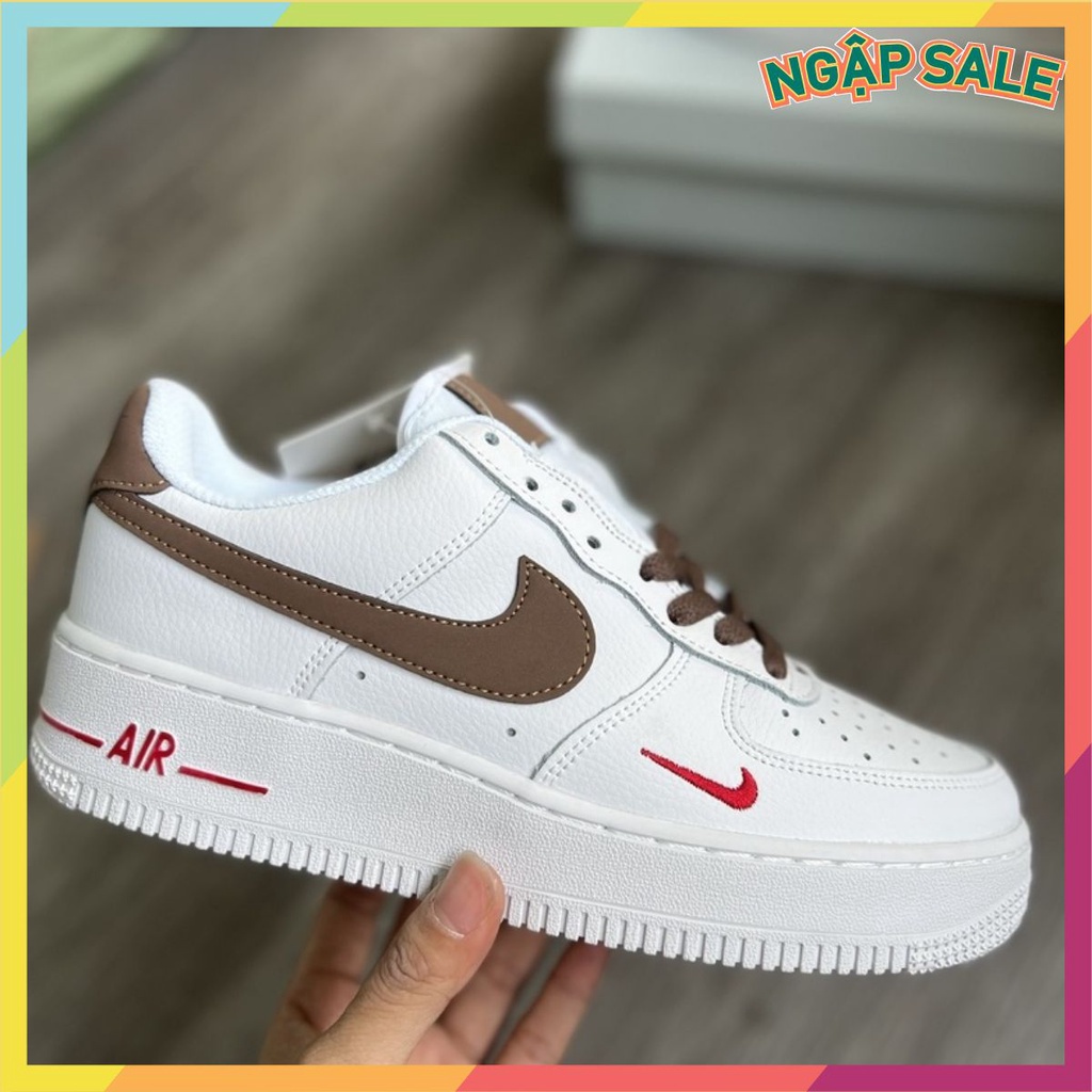Giày AF1 vạch nâu cao cấp
