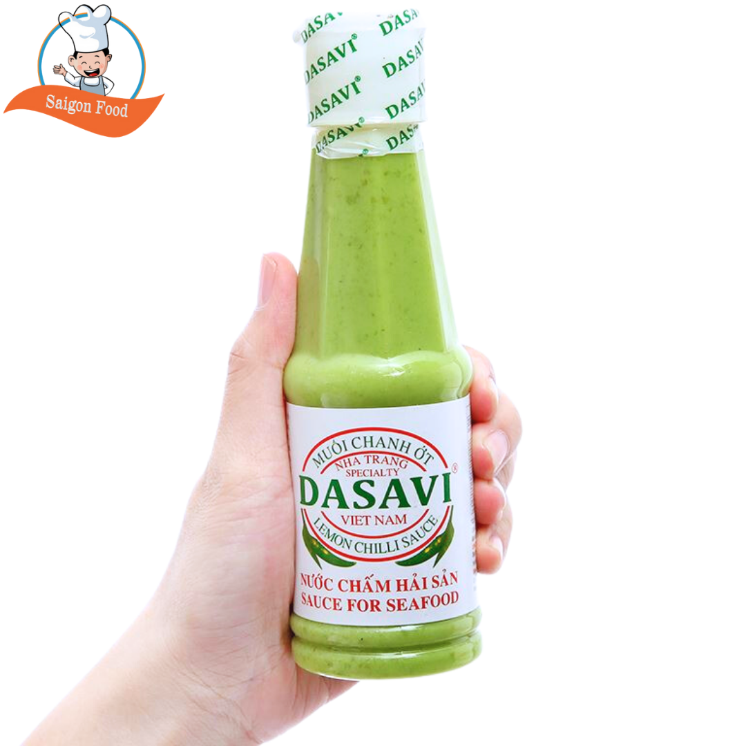 Muối chanh ớt xanh Nha Trang Dasavi 130g