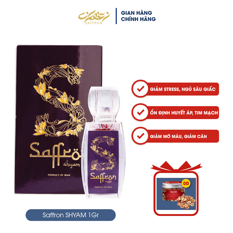 Saffron nhụy hoa nghệ tây shyam 1gr