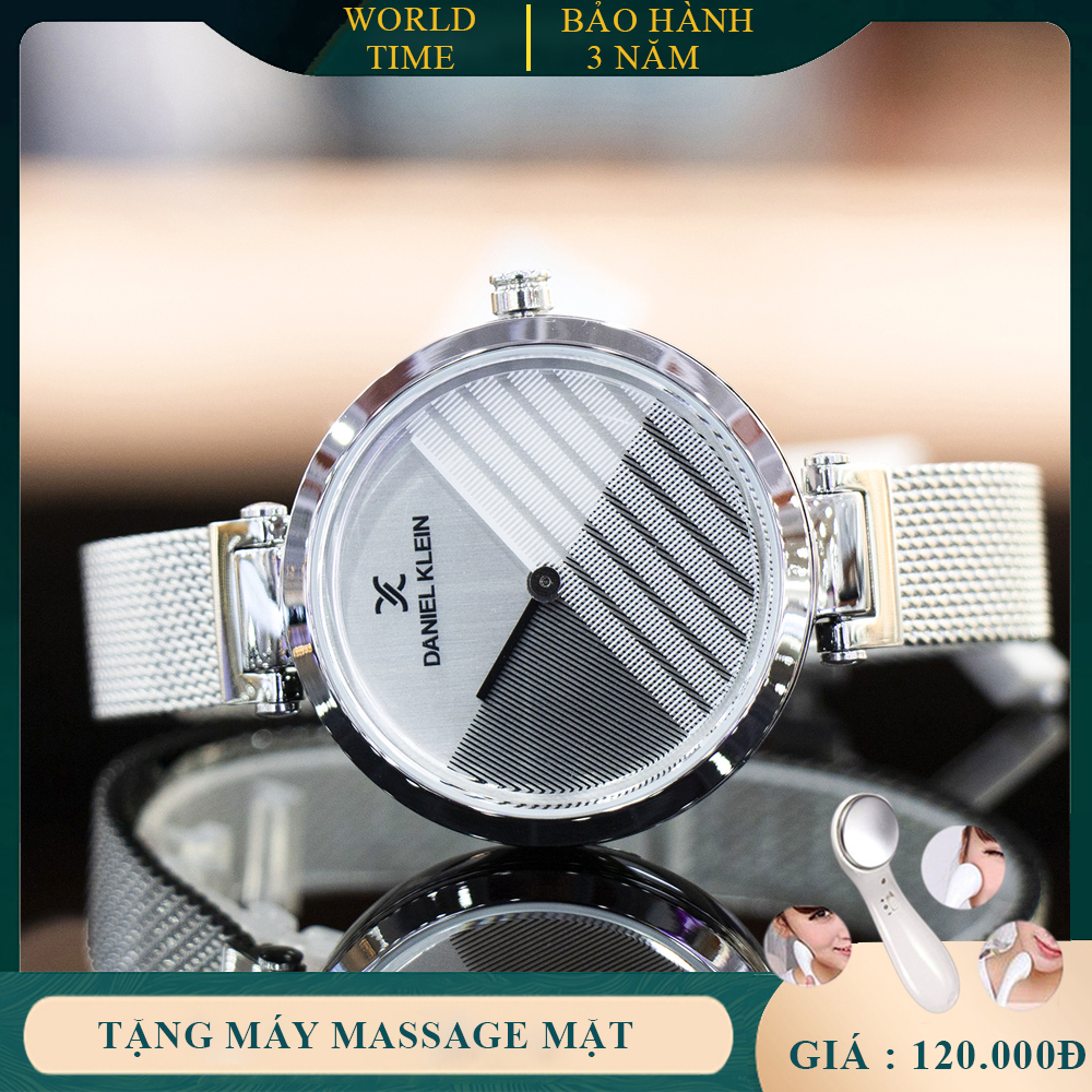Đồng Hồ Nữ Daniel Klein DK.1.12356, Full Hộp, Bảo Hành 3 Năm, Kính Mineral Chống Nước, Dây Thép Lụa Cao Cấp