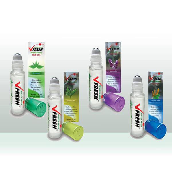 Dầu lăn thảo dược Vfresh Mini 4ml