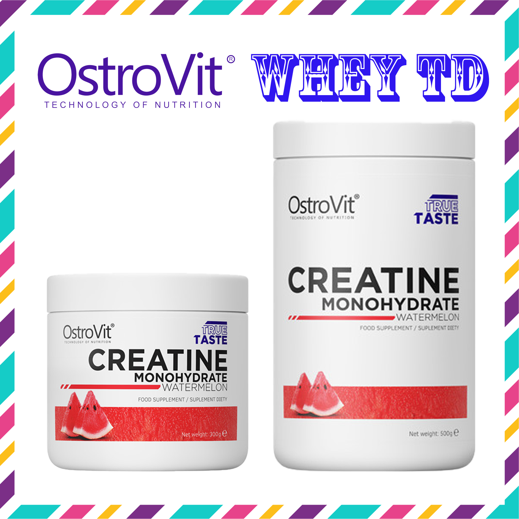  Ostrovit Creatine 500g 300g 100 lần dùng - Tăng sức mạnh tăng cơ bắp tăng sức bền 