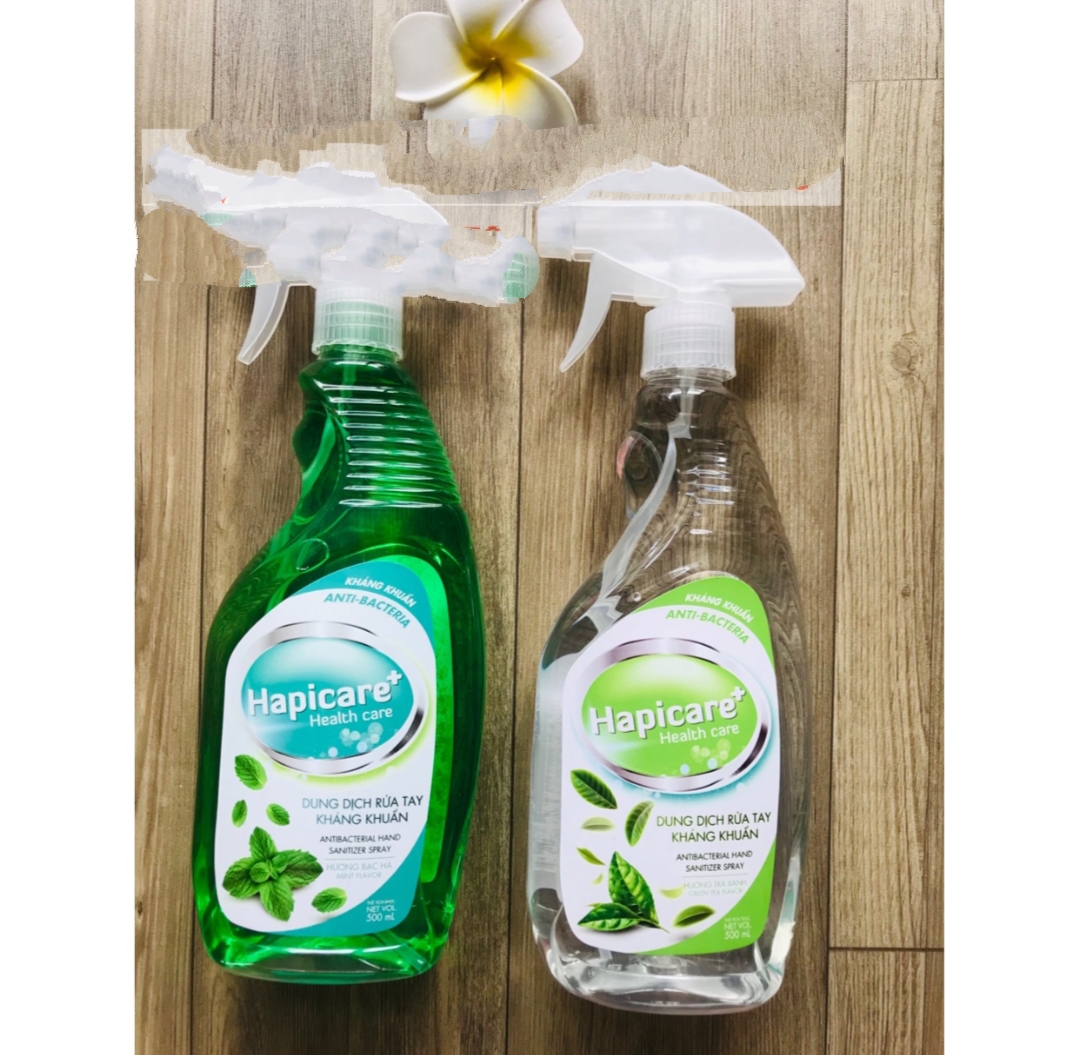 Siêu tiết kiệm - dung dịch rửa tay sạch khuẩn hapicare chai 500ml