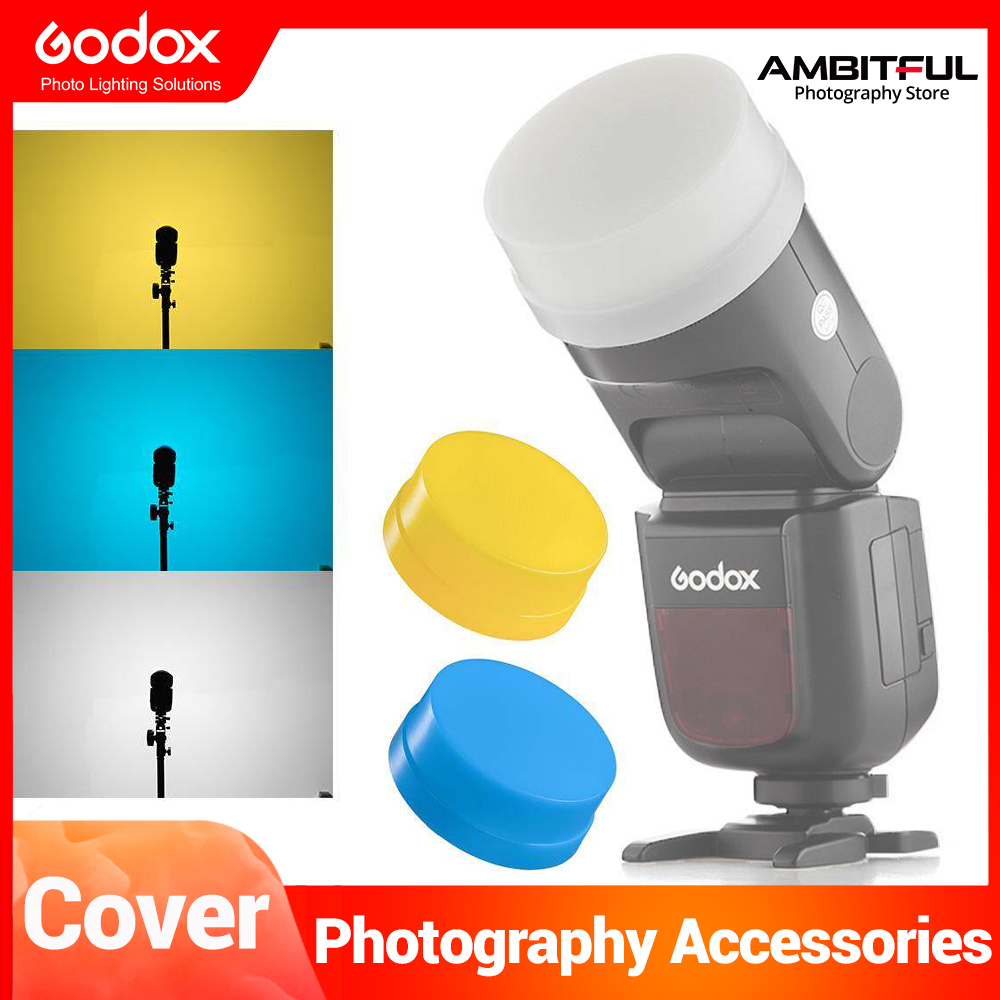 Godox v1 v1-c v1-n v1-s v1-f v1-o v1-p speedlite flash white blue yellow diffuser soft box case（only diffuser softbox ）