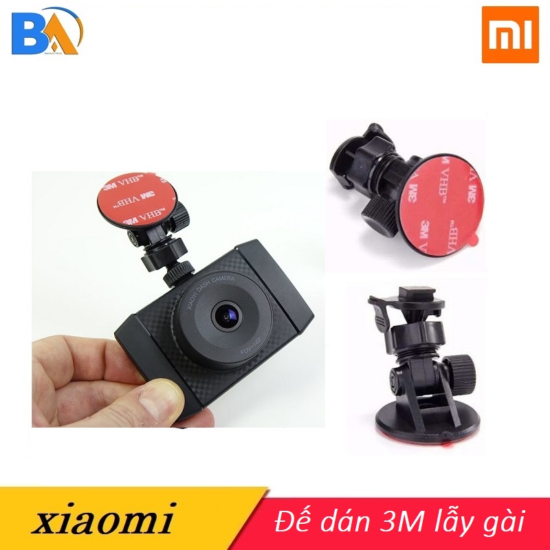 Giá treo Camera hành trình YI Smart Dashcam chân gài, đế dính 3M