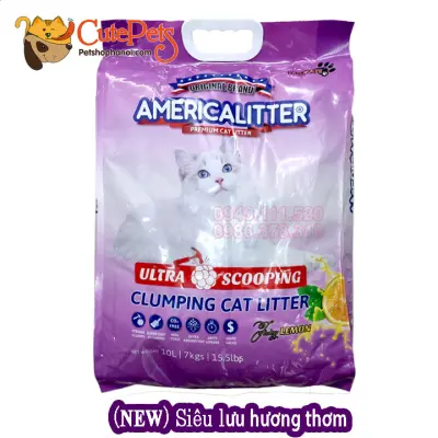 Cát Vệ Sinh Cho Mèo America Litter 10L - CutePets (4)