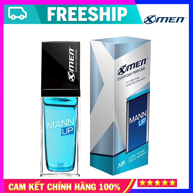 Combo 2 Xịt nước hoa hằng ngày X-Men Everyday Perfume Mann Up Air 50ml chai
