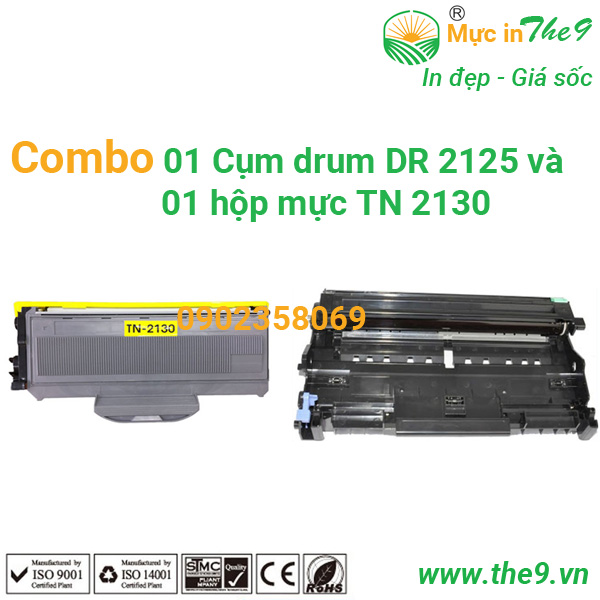 Cụm drum và hộp mực máy in brother dcp-7030, dcp-7040, mfc-7340, mfc7440, mfc7840, hl-2140, hl2142, hl2150n, hl2170w