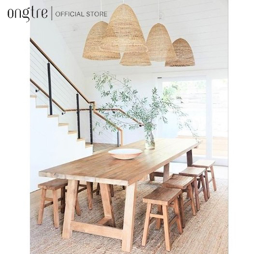 Chao đèn bằng cói cao cấp | ongtre® (Vietnam)