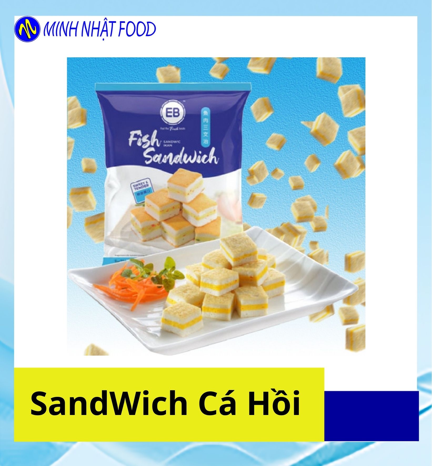100g viên sandwich cá hồi nhập khẩu malaisia_giao hỏa tốc 2h_cửa hàng thực phẩm minh nhật