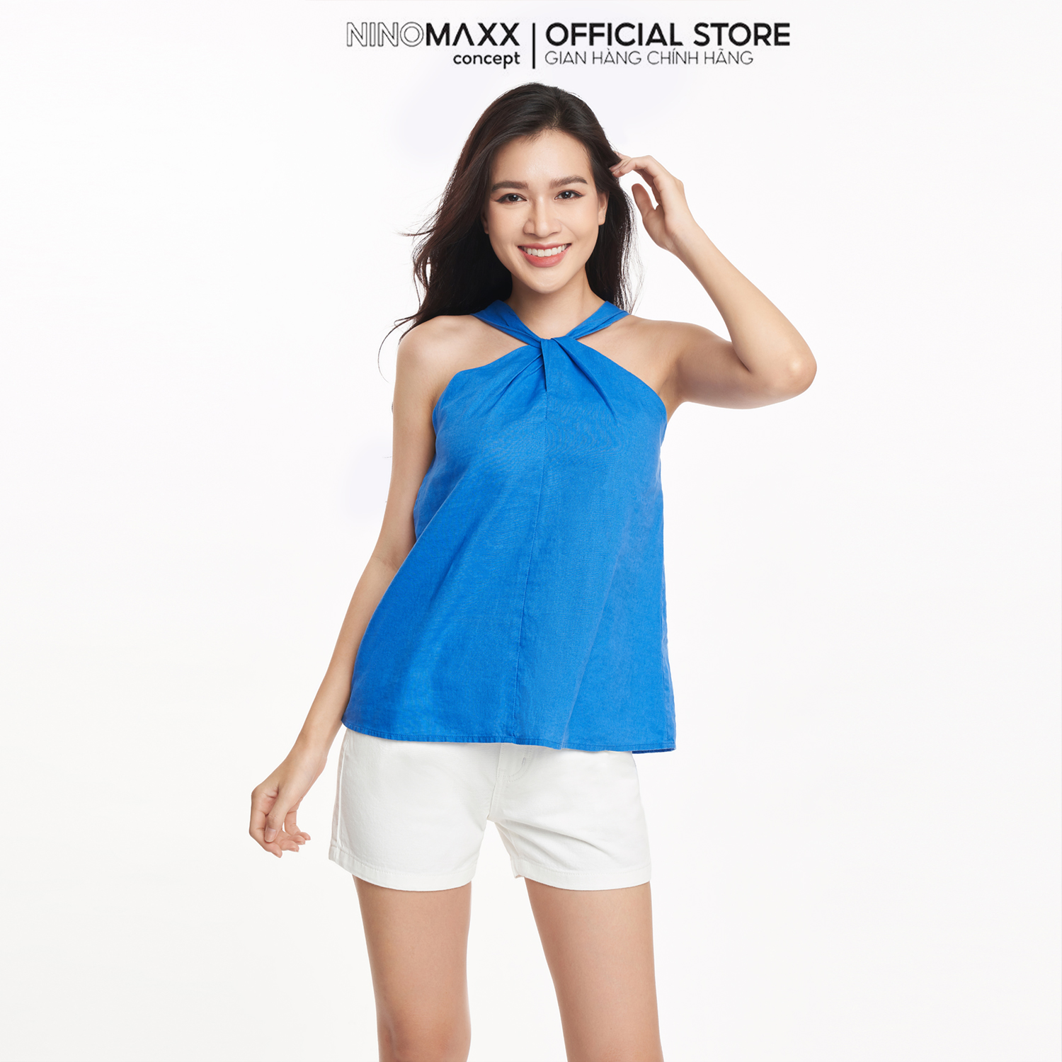 N&m áo kiểu nữ linen kiểu dáng trẻ trung 2208075