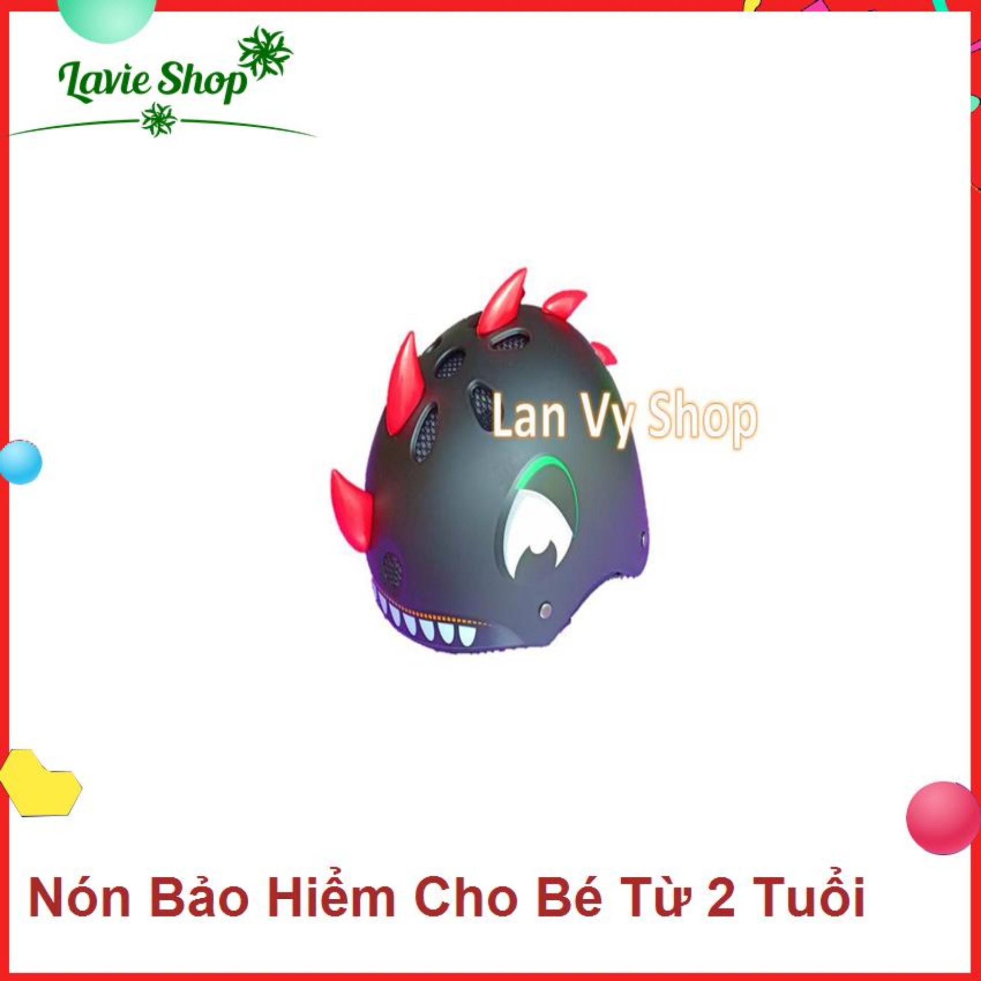 Nón bảo hiểm cho trẻ em Hình Gấu, Hình Khủng Long, Hình Cá Mập