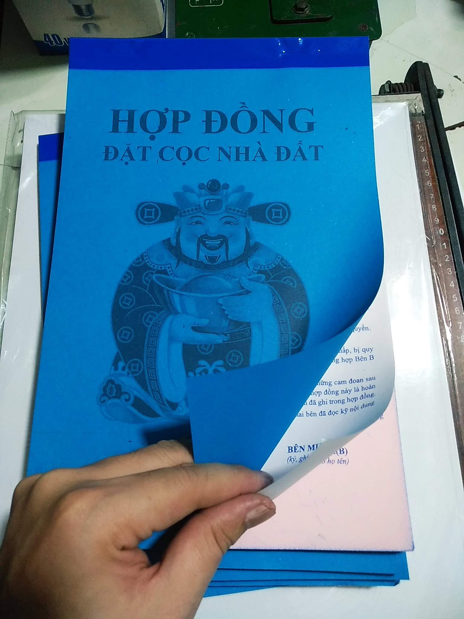 Hợp đồng cọc đất mẫu mới năm 2021