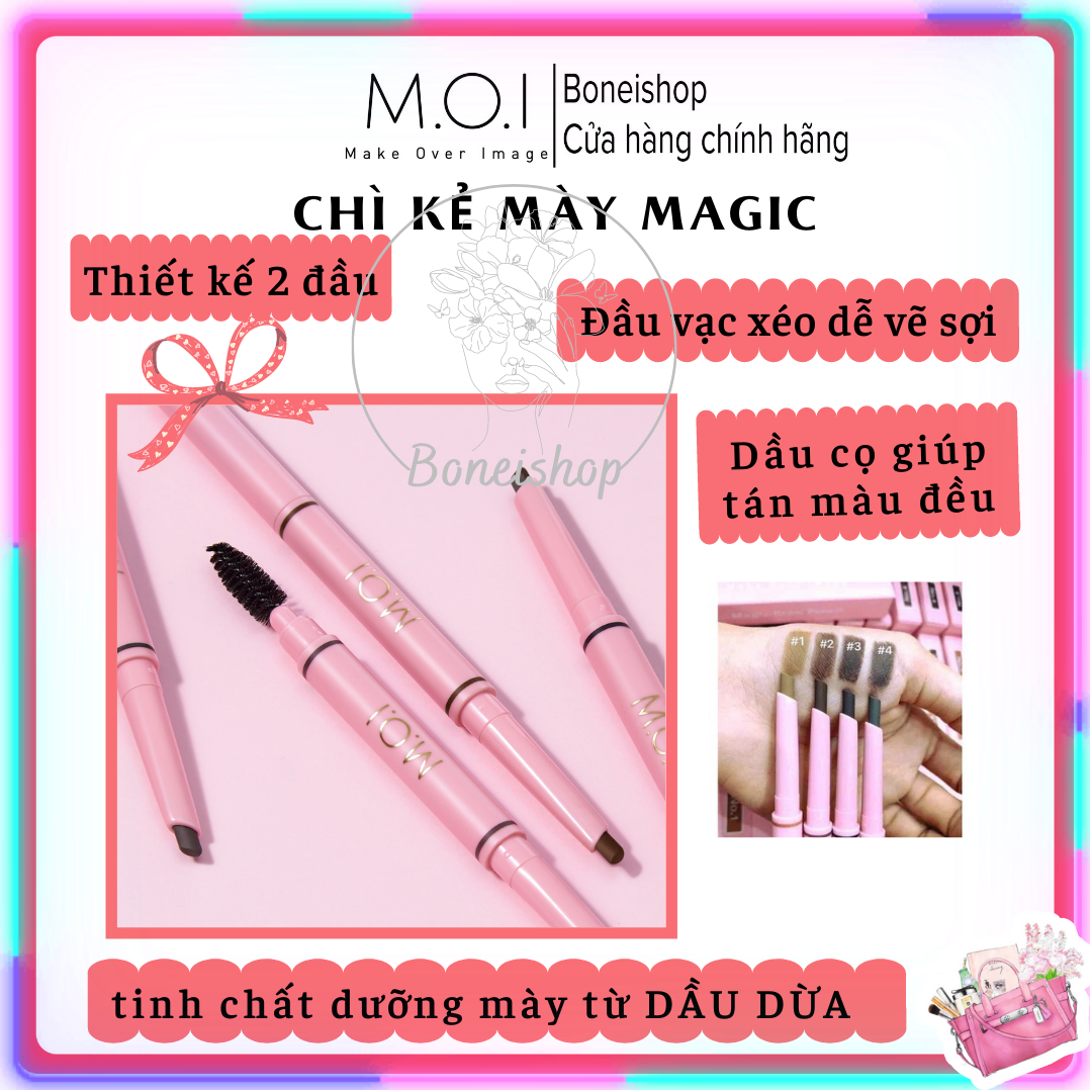 ⭐️ chì kẻ mày eye brown magic brown pencil moi🍁