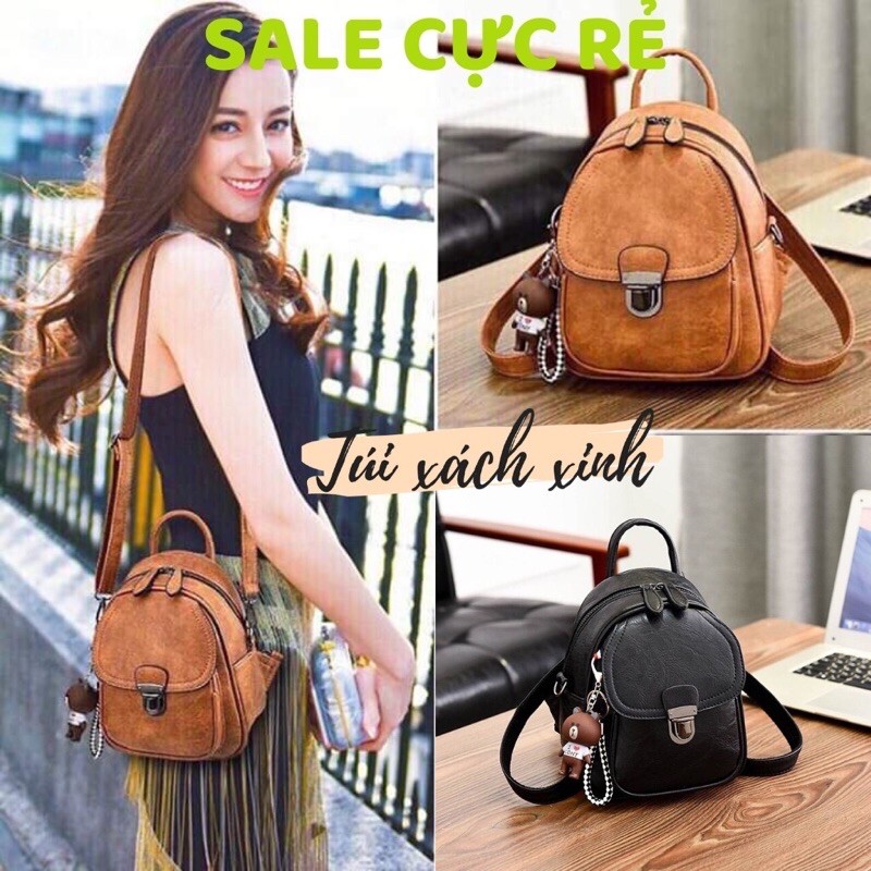 [HCM]Balo Mini Cao Cấp - Ba Lô Đeo Chéo Cực Xinh