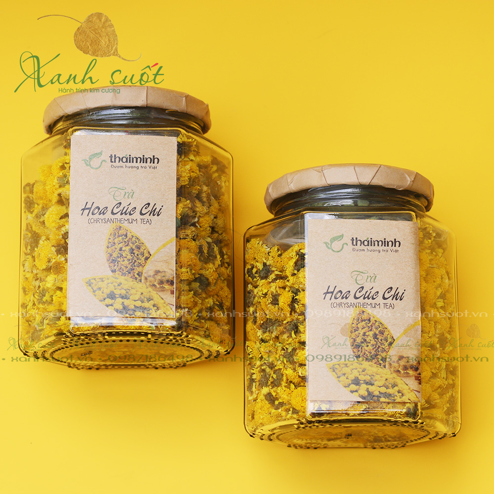 Trà Hoa Cúc Chi Sấy Lạnh 50G- Chrysanthemum Indicum/ Chamomile Tea- Giúp Ngủ Ngon, Thanh Nhiệt, Mát Gan, Giảm Căng Thẳng, Thơm Đặc Trưng- Sleep Well, Good For Health, Improve Sleep and Digestion, Boosts Immune