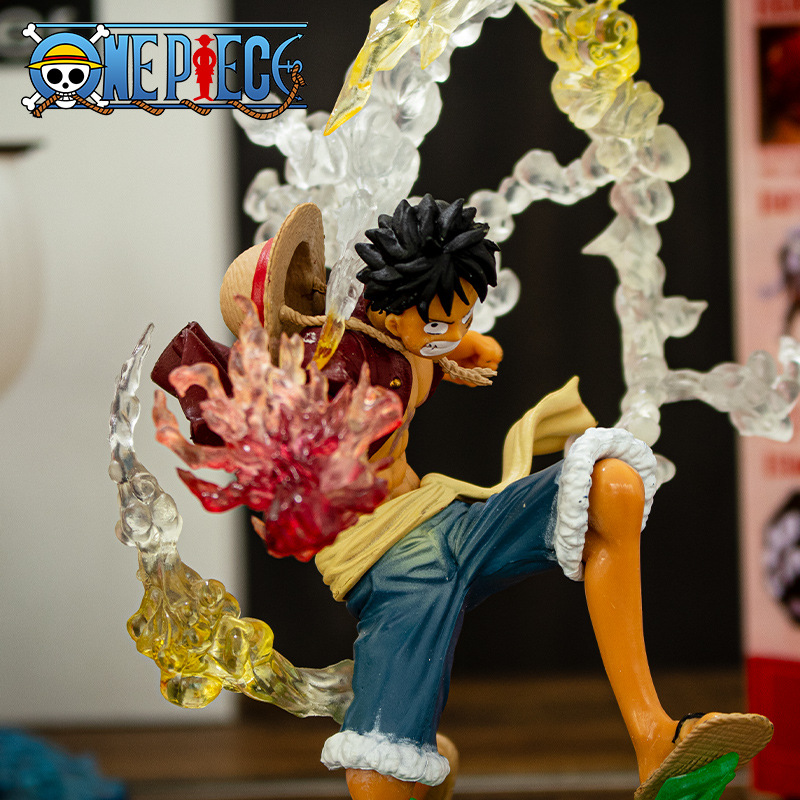 Mô hình Luffy mũ rơm One Piece gear 2 haki_siêu đẹp