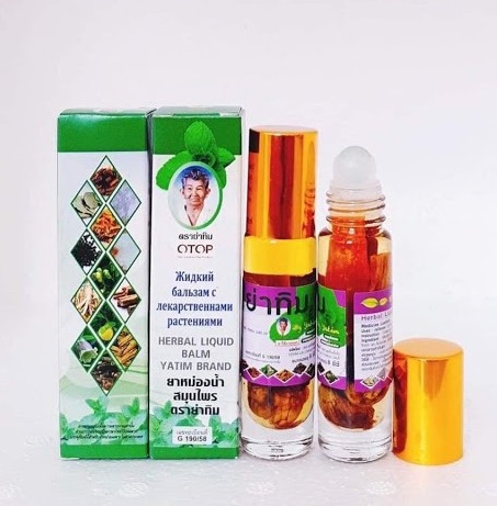 CHÍNH HÃNG - Dầu Lăn Thảo Dược - Ginseng Thái Lan - DẦU THẢO DƯỢC NHÂN SÂM THÁI LAN